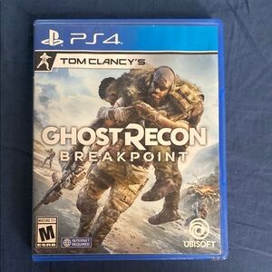 Ghost Recon Breakpoint Game Blue Case